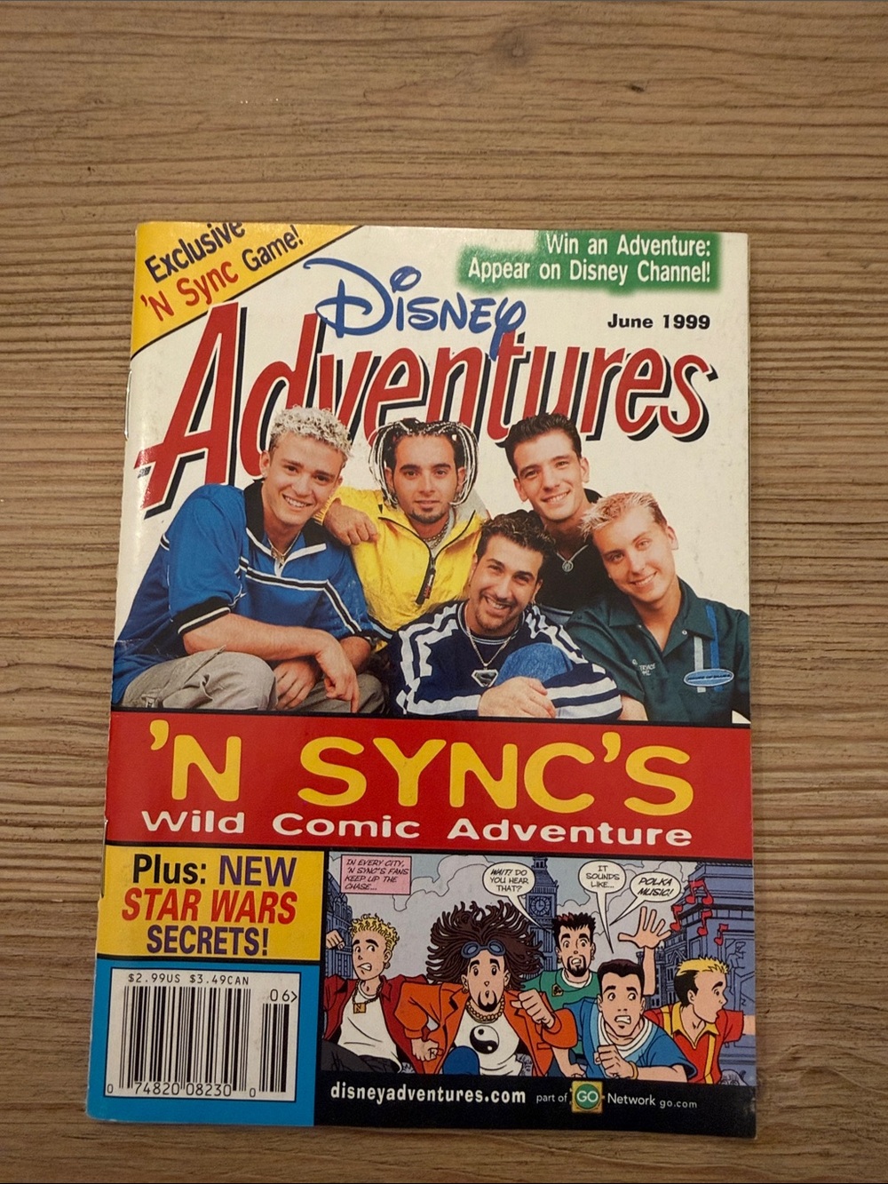 Disney Adventures June 1989 ‘N Sync Cover